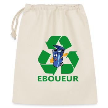 Garbage collector - Gift Bag 40 x 50 cm - nature - Front