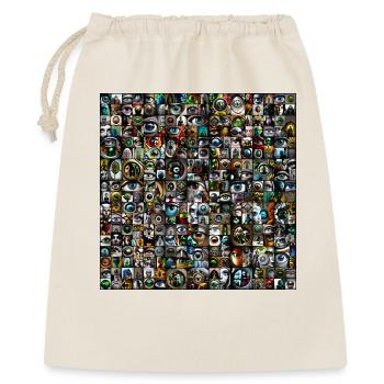 Scopesthesie - Geschenkbeutel aus Baumwolle (40 x 50 cm) - Natur - Vorne