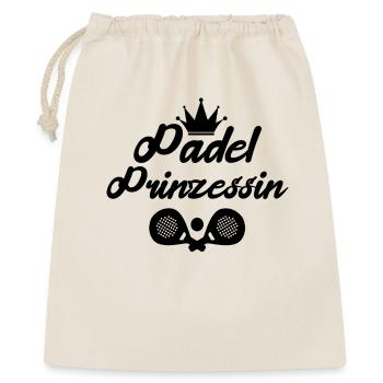 Sportart Racket Padel Statement Spieler Padelspiel - Geschenkbeutel aus Baumwolle (40 x 50 cm) - Natur - Vorne