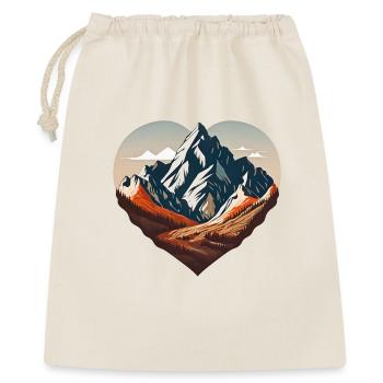 Paysage de Bergherz - Sac cadeau 40 x 50 cm - nature - Devant