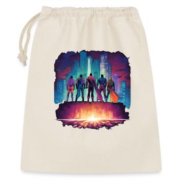 Superheroes - Gift Bag 40 x 50 cm - nature - Front