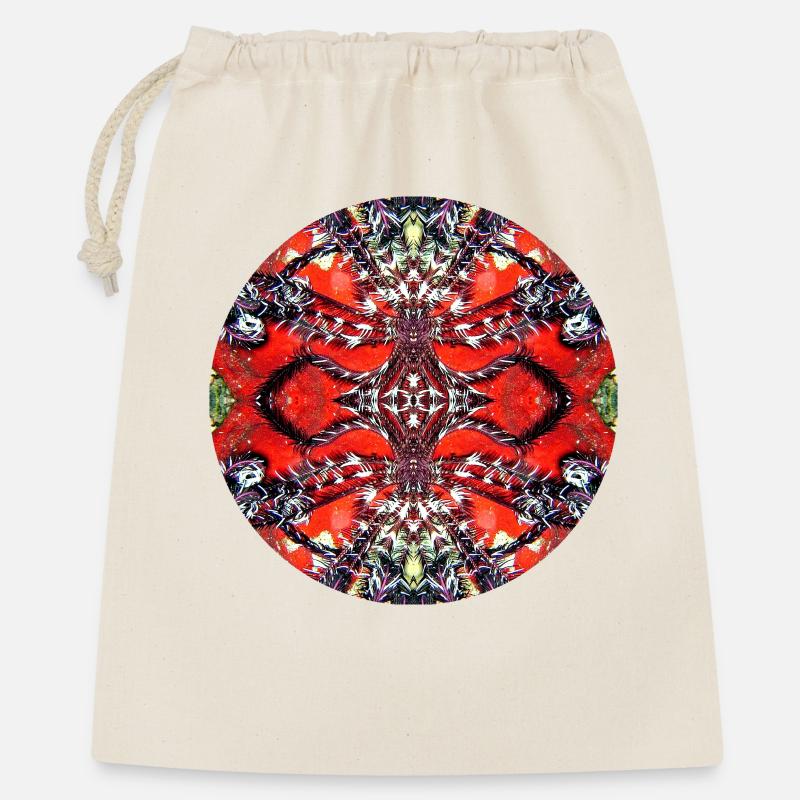 Nature Mandala Underwater Feather Star - Gift Bag 40 x 50 cm - nature