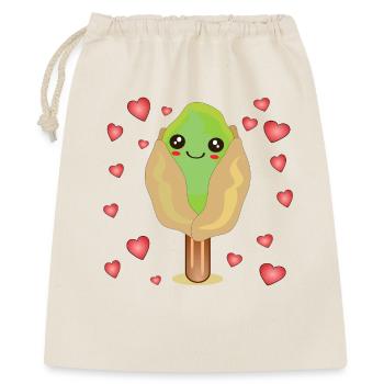 GLACE À LA PISTACHE - Sac cadeau 40 x 50 cm - nature - Devant