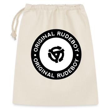 Original Rudeboy Vinyl Record - Black & White Mod - Gift Bag 40 x 50 cm - nature - Front