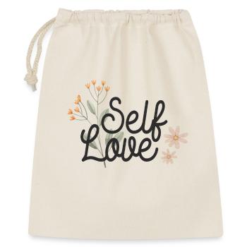 Amour de soi - Sac cadeau 40 x 50 cm - nature - Devant