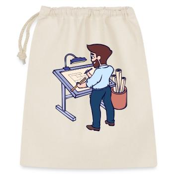 Project Manager Architect Job Supervisor Career - Gift Bag 40 x 50 cm - nature - Front