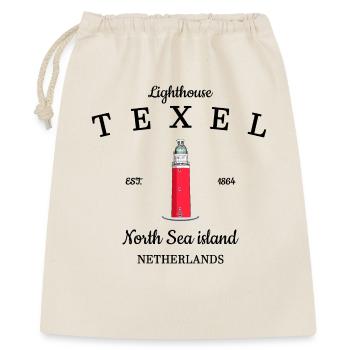 Texel, île de la mer du Nord aux Pays-Bas Dessin - Sac cadeau 40 x 50 cm - nature - Devant