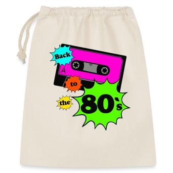 des années 80 Party Retro Fun Shirt Theme Party, des années 80 (25) - Sac cadeau 40 x 50 cm - nature - Devant