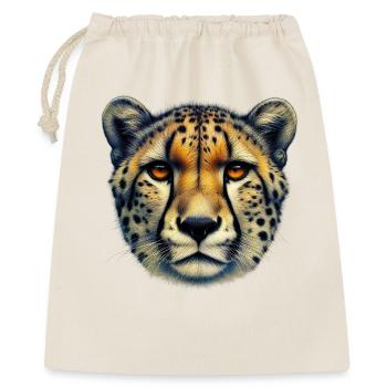 Guépard - Sac cadeau 40 x 50 cm - nature - Devant