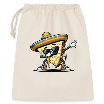 Quesadillas Food Dabbing Mexico - Gift Bag 40 x 50 cm - nature - Front