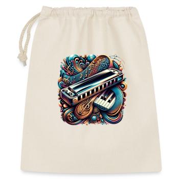 Harmonica abstract design - Gift Bag 40 x 50 cm - nature - Front