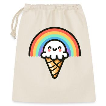 Rainbow Scoop: The Sweetest Arc - Gift Bag 40 x 50 cm - nature - Front