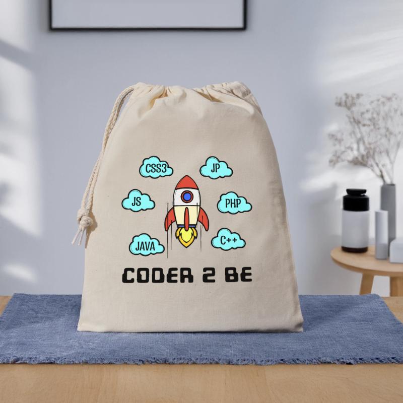 Open Source Developer Css C++ Php Java Coden Geschenkbeutel aus Baumwolle (40 x 50 cm)