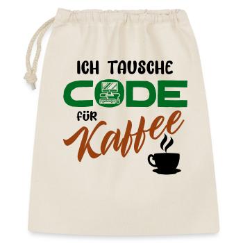 Programmer Software Developer Code - Gift Bag 40 x 50 cm - nature - Front