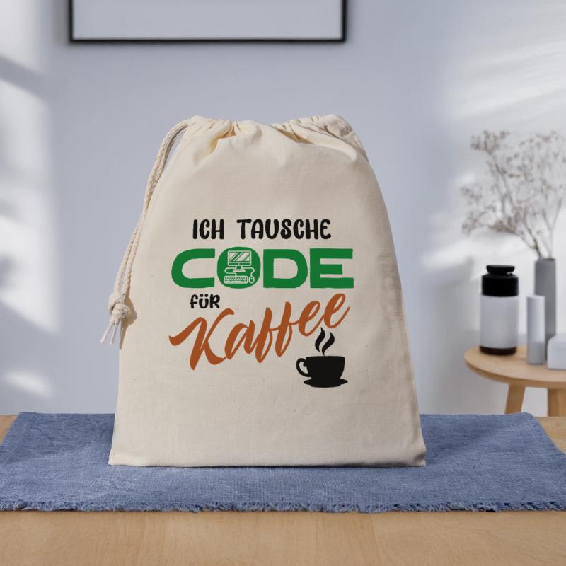 Code de développeur de logiciels programmeurs Sac cadeau 40 x 50 cm