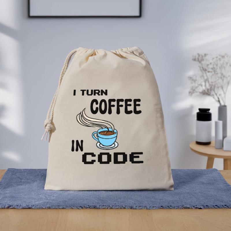 Code Programmer Scripting Statement Developer Gift Bag 40 x 50 cm
