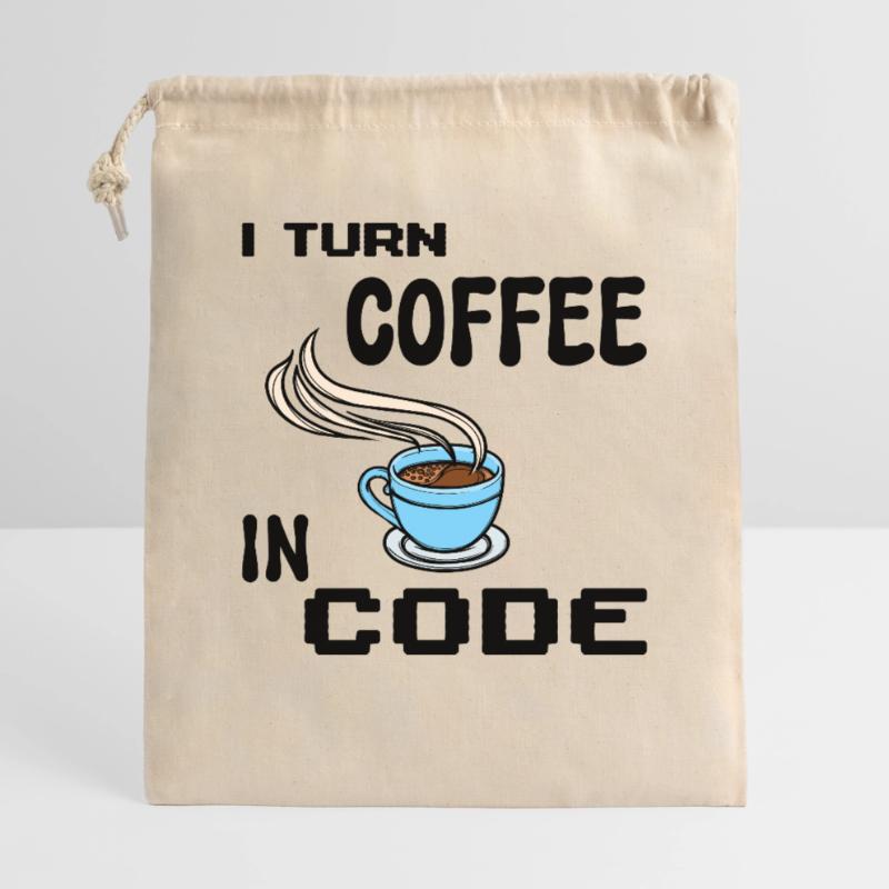 Code Programmer Scripting Statement Developer Gift Bag 40 x 50 cm