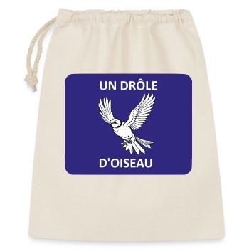 Drôle d'oiseau - Sac cadeau 40 x 50 cm - nature - Devant