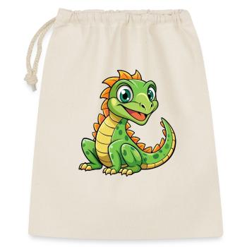 basilic mignon personnage de dessin animé Kawaii Clipart - Sac cadeau 40 x 50 cm - nature - Devant