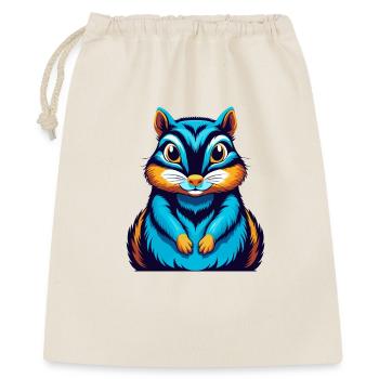 Chipmunk Coloré Kawaii Dessin Animé Personnage Clipart - Sac cadeau 40 x 50 cm - nature - Devant