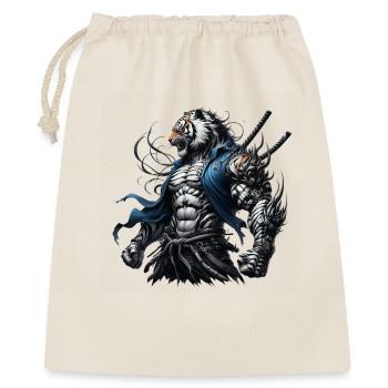 Samurai Tiger - Gift Bag 40 x 50 cm - nature - Front