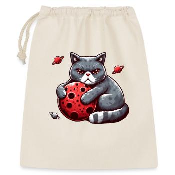 Cat Apocalypse: Grumpy Mood Cat - Gift Bag 40 x 50 cm - nature - Front