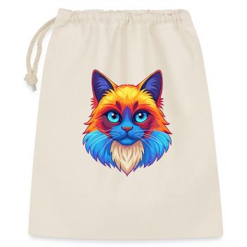 Ragdoll Chat Race Dessin animé Kawaii Animal Pet - Sac cadeau 40 x 50 cm - nature - Devant