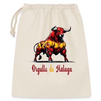 The pride Malaga flag design - Gift Bag 40 x 50 cm - nature - Front