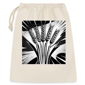 5 grain ears of wheat - Gift Bag 40 x 50 cm - nature - Front
