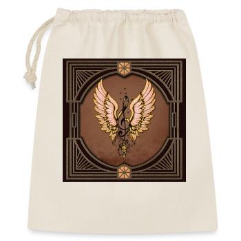 Treble clef, the key to imagination. - Gift Bag 40 x 50 cm - nature - Front