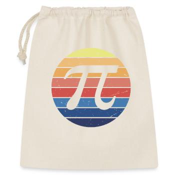 Math Pi Retro - Gift Bag 40 x 50 cm - nature - Front