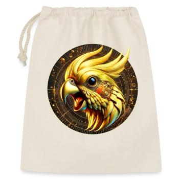 Steampunk Bird (01) - Gift Bag 40 x 50 cm - nature - Front
