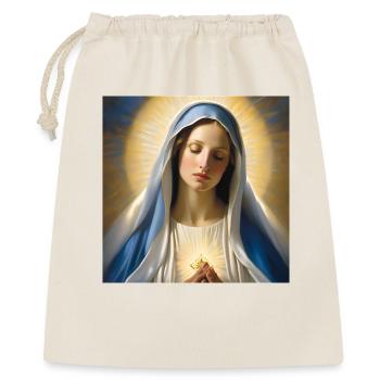 Mary, Catholic, Holy Mary, Christian - Gift Bag 40 x 50 cm - nature - Front