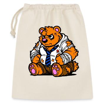 Office Bear - Gift Bag 40 x 50 cm - nature - Front