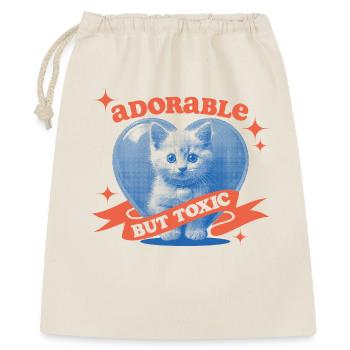 Adorable but Toxic - Gift Bag 40 x 50 cm - nature - Front