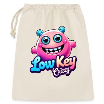 Low Key Crazy - Gift Bag 40 x 50 cm - nature - Front