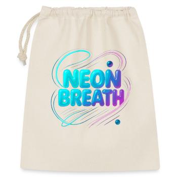 Souffle de néon - Sac cadeau 40 x 50 cm - nature - Devant