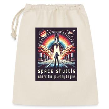 Space Shuttle - The Journey Begins - Gift Bag 40 x 50 cm - nature - Front