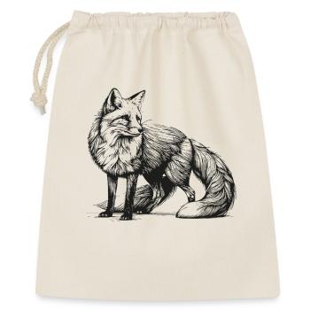 Renard – Garde forestier - Sac cadeau 40 x 50 cm - nature - Devant
