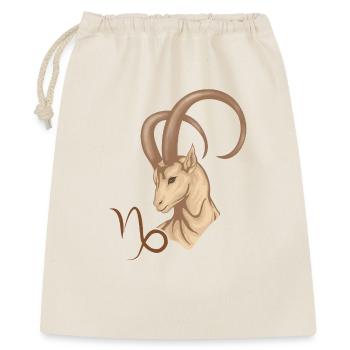 Zodiac sign Capricorn - Gift Bag 40 x 50 cm - nature - Front