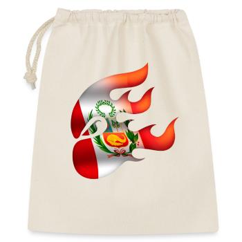 Flag of Peru - Peru - Ninja - Gift Bag 40 x 50 cm - nature - Front