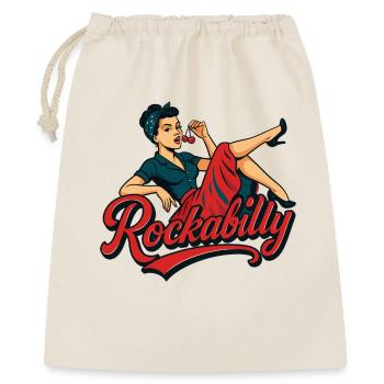 Rockabilly Forever Cherries Wife 50s Gift - Gift Bag 40 x 50 cm - nature - Front