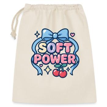 Soft Power – Kawaii Loop - Gift Bag 40 x 50 cm - nature - Front