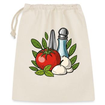 Pizza Equipment - Geschenkbeutel aus Baumwolle (40 x 50 cm) - Natur - Vorne