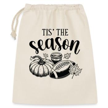 Autumn cosiness with Pumpkin and Cider motif - Gift Bag 40 x 50 cm - nature - Front