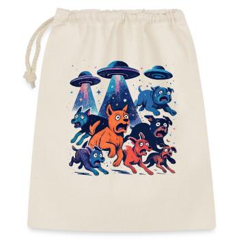 Extraterrestre OVNI OVNI Chiens Galactiques Faisceau Cadeau - Sac cadeau 40 x 50 cm - nature - Devant