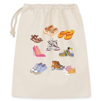 Cute Pastel Slipper and Sneaker Collection - Gift Bag 40 x 50 cm - nature - Front