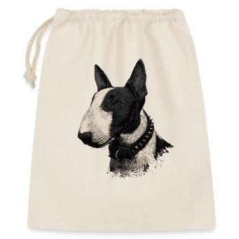 Bull Terrier - Gift Bag 40 x 50 cm - nature - Front