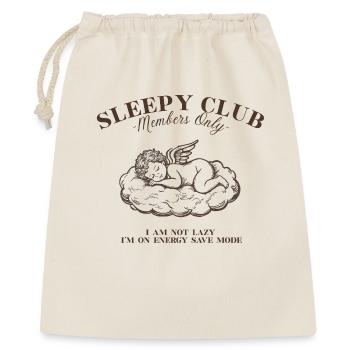 Sleepy Angels Club – Vintage Cherub Shirt - Gift Bag 40 x 50 cm - nature - Front
