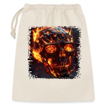Fiery Lava Head Motif - Gift Bag 40 x 50 cm - nature - Front